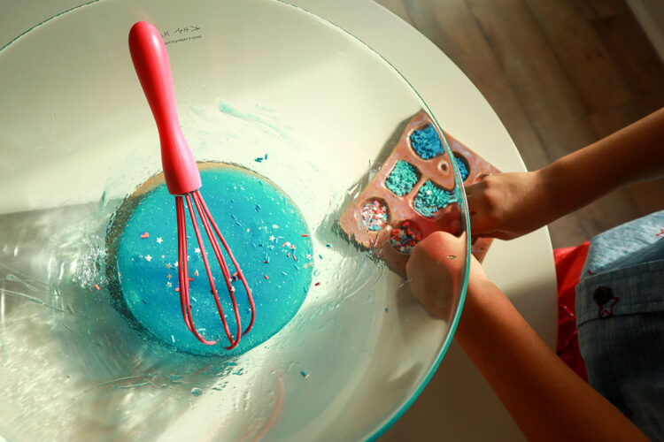 Playtime with Handmade Slime